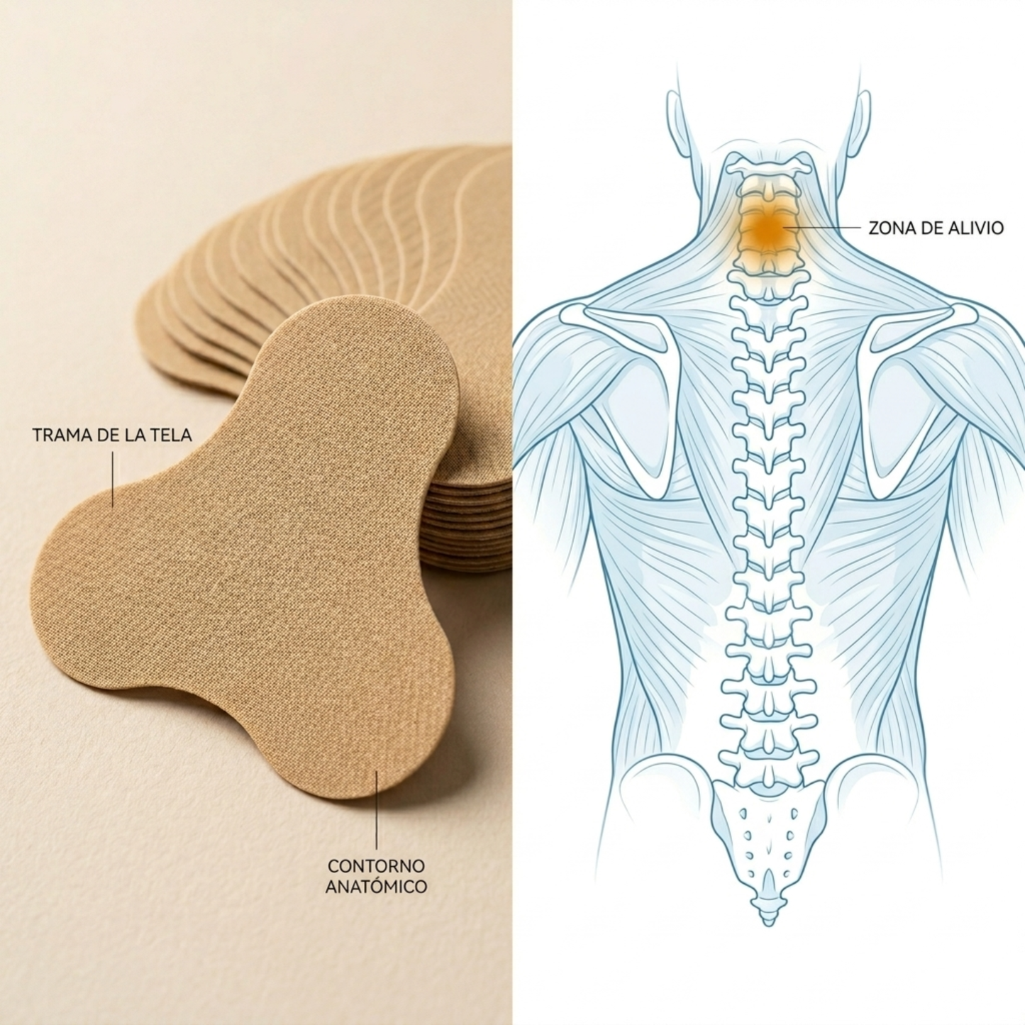 12 parches para dolor cervical