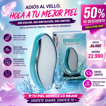Depiladora mágica Epilator Perla Marina