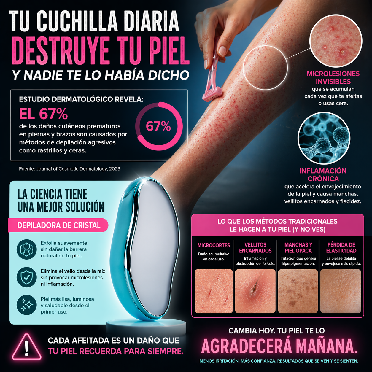 Depiladora mágica Epilator Perla Marina