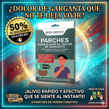 Parche 6 und Aliviar Dolor De Garganta