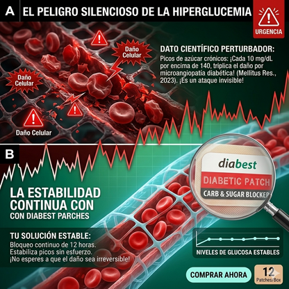 Parches control de azucar