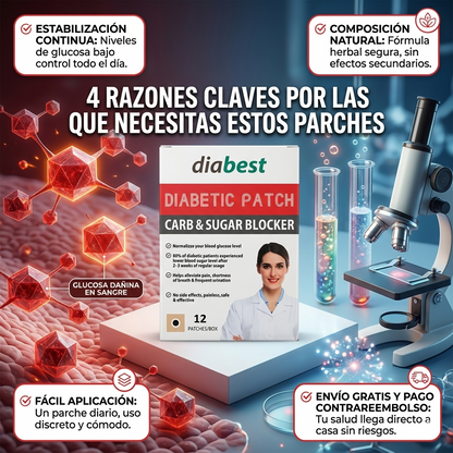 Parches control de azucar