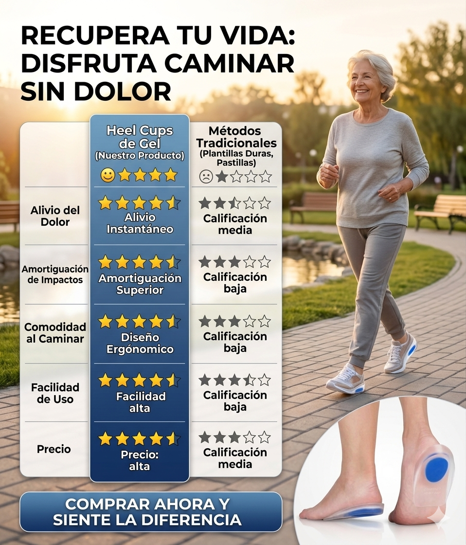 Taloneras Ortopédicas de Silicon