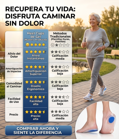Taloneras Ortopédicas de Silicon