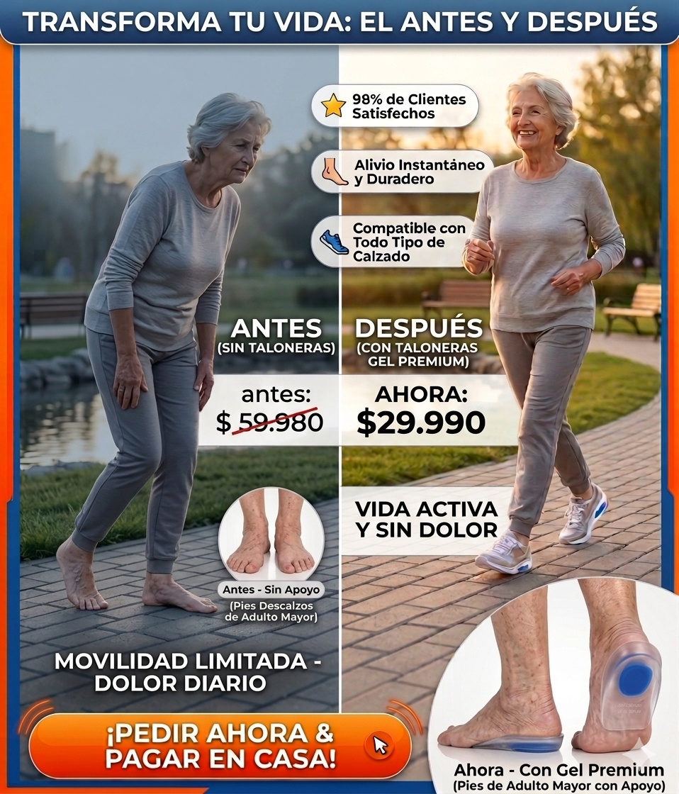 Taloneras Ortopédicas de Silicon