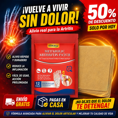 PACK de 3- Parche para Artritis ( 36un)